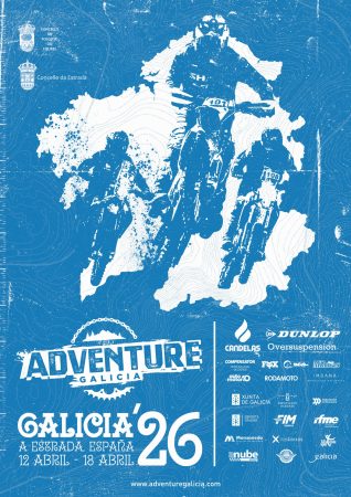 Rally Galicia Poster 26 Blue